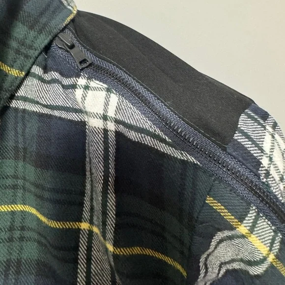 Sam Edelman Split Chiffon-Back Shirt - Picture 11 of 16